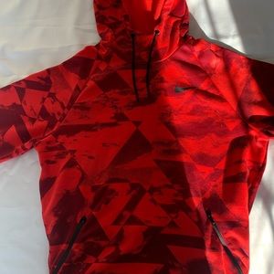 Nike Red Camo Dri-Fit Sweater